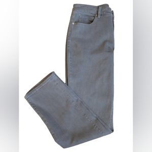 Talbots Flawless - Dark grey high waist straight legs jeans - Size: 12P